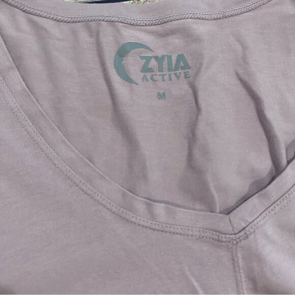 Zyia Lilac Front Tie Tank Top - Picture 8 of 9